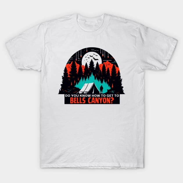 Do you know how to get to Bells Canyon? MRBALLEN MR BALLEN MR.BALLEN MR. BALLEN PODCAST YOUTUBE LUNGY missing 411, MERCH, STORE, SHOP, SHIRT, TEE, MUG, HAT, HOODIE, GIFT, STICKER, Bell’s, strange dark and mysterious T-Shirt by cloudhiker